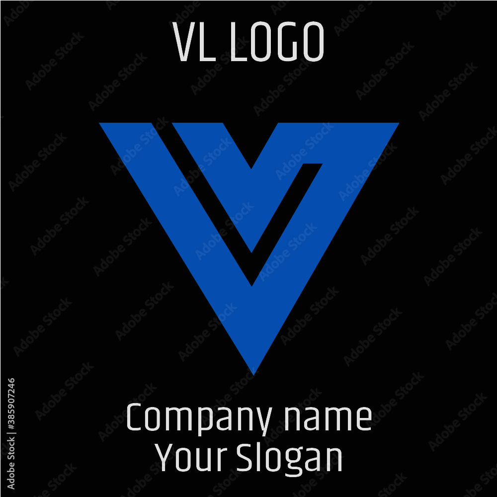 VL Initial Logo for company and individual names VL Initial Logo for company and individual names