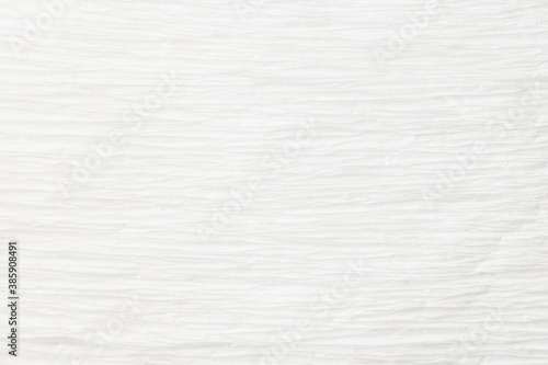 White paper texture. Crumpled white rough background