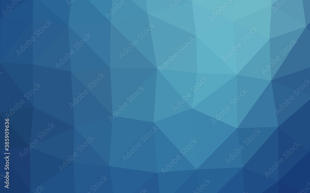 Light BLUE vector abstract mosaic pattern. Light BLUE vector abstract mosaic pattern.