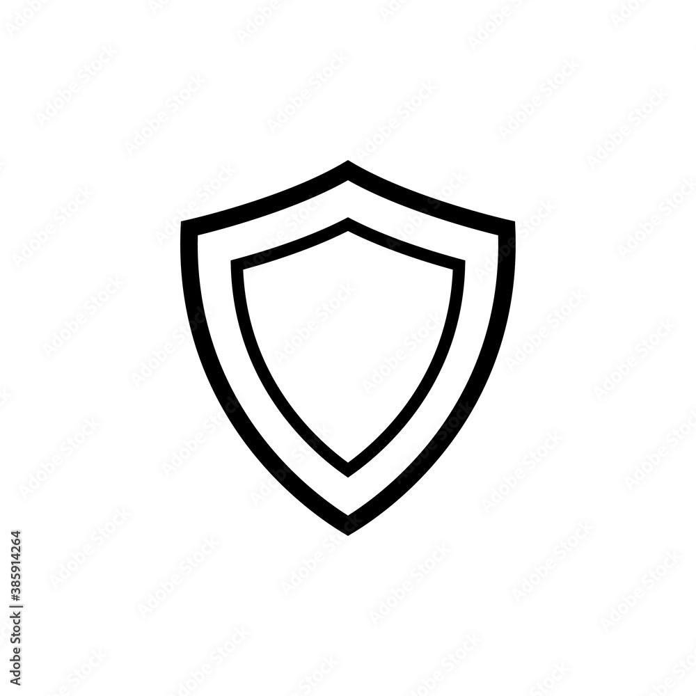 shield icon vector trendy design shield icon vector trendy design