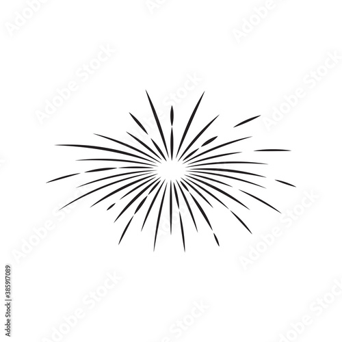 Fireworks Logo Template vector symbol