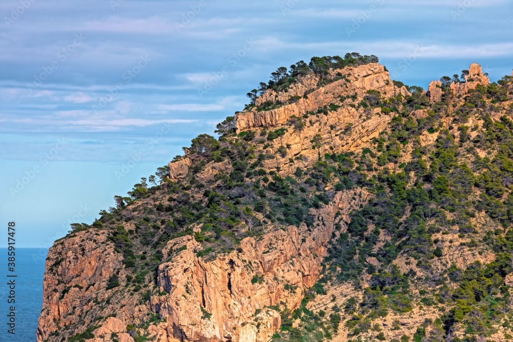 Naklejka premium Littoral sauvage, Ibiza