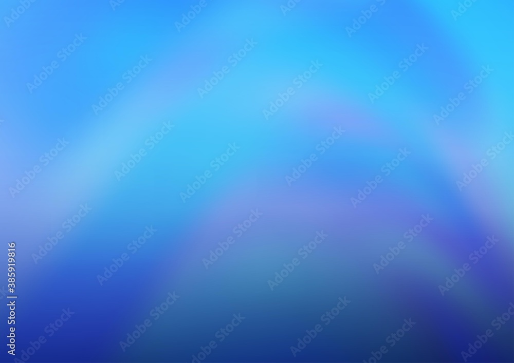 Obraz premium Light BLUE vector blurred and colored template.