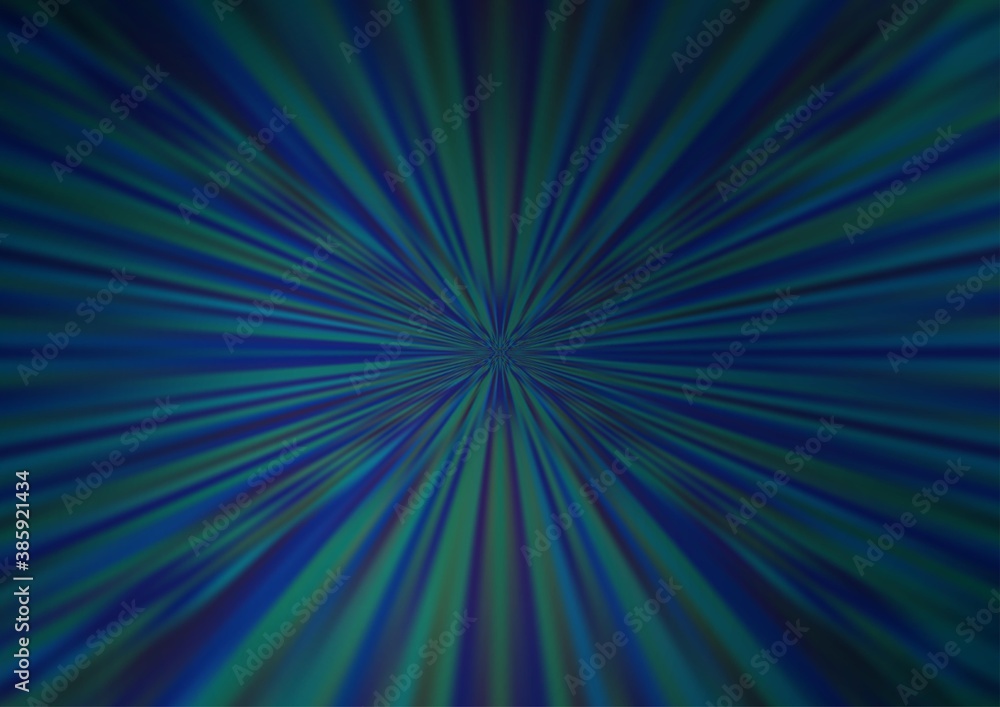 Dark BLUE vector blurred shine abstract template. Dark BLUE vector blurred shine abstract template.