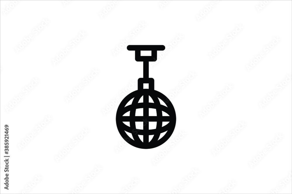 Hobbies Outline Icon - Disco Hobbies Outline Icon - Disco
