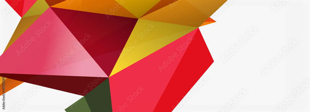 3d mosaic abstract backgrounds, low poly shape geometric design 3d mosaic abstract backgrounds, low poly shape geometric design