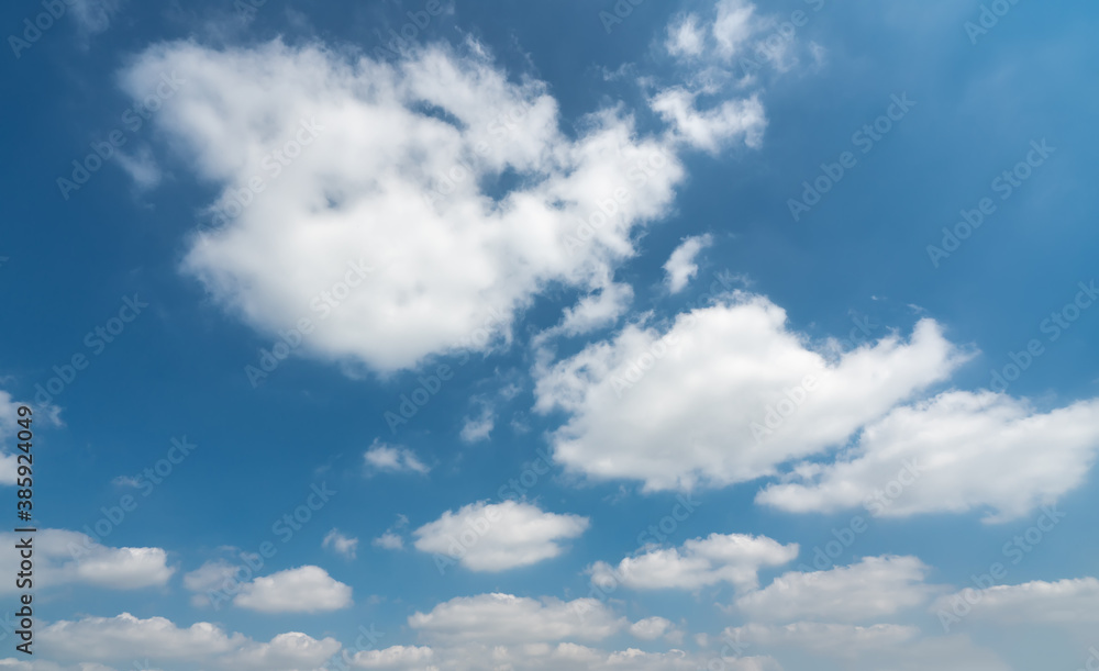 Blue sky and white clouds sky landscape Blue sky and white clouds sky landscape