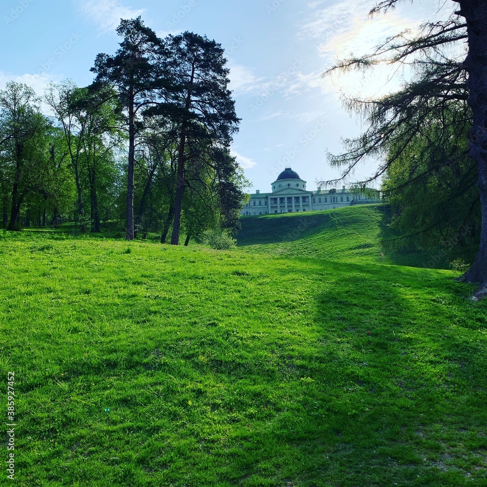 Obraz premium pavilion in the park