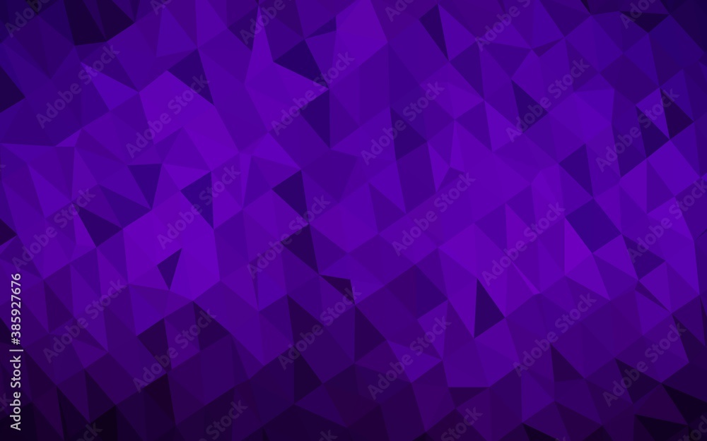 Dark Purple vector low poly texture. Dark Purple vector low poly texture.
