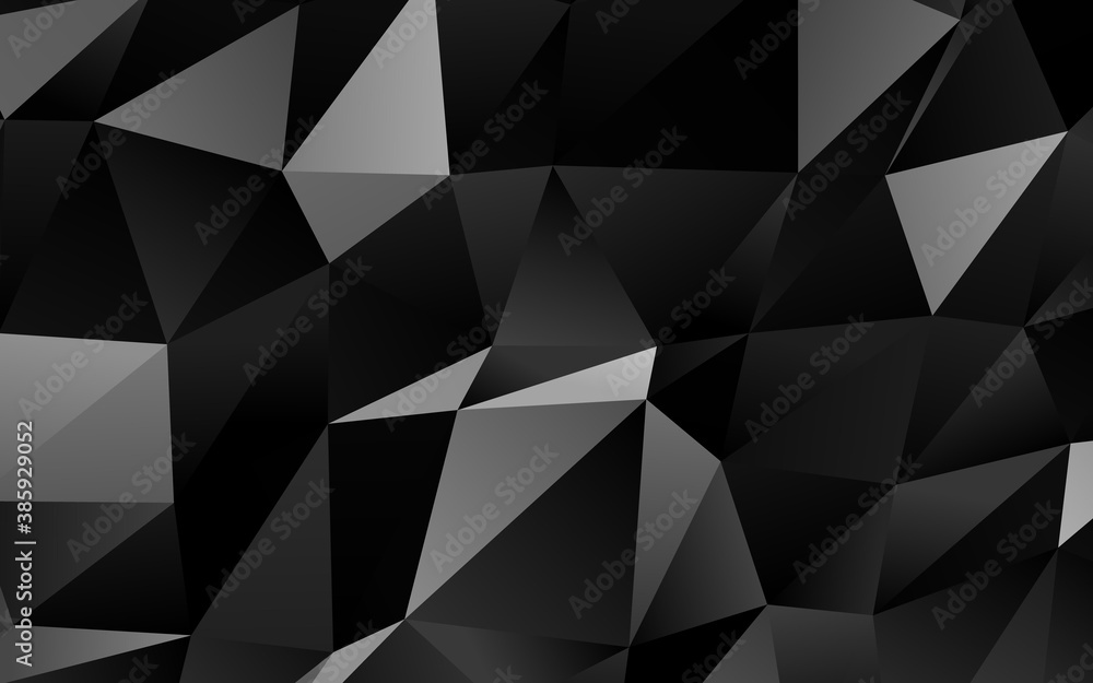 Light Silver, Gray vector abstract mosaic background. Light Silver, Gray vector abstract mosaic background.