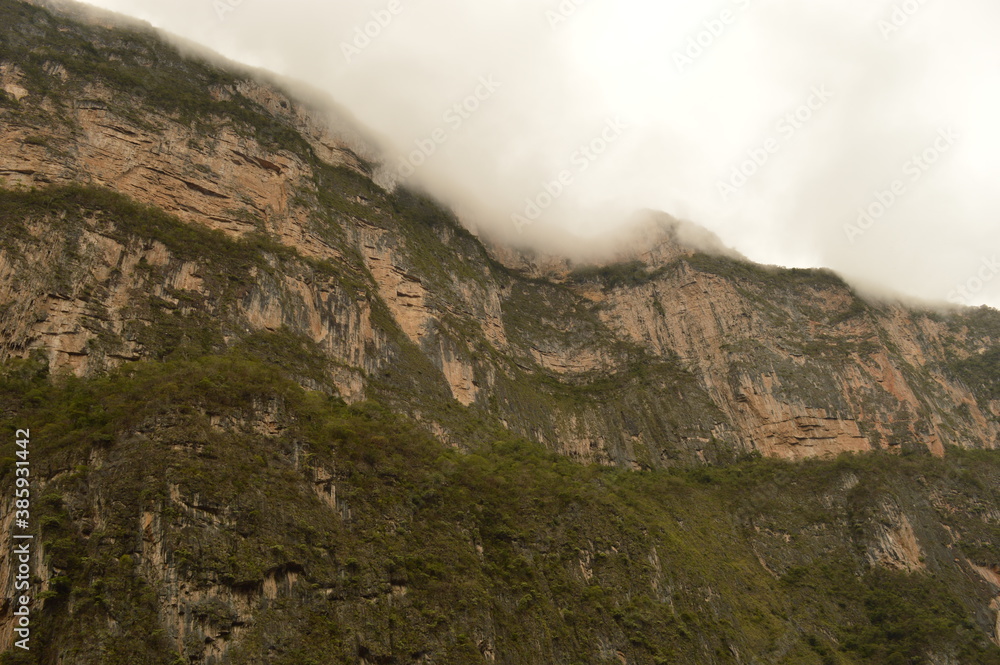 The dramatic gorge and Sumidero Canyon in Chiapas, Mexico The dramatic gorge and Sumidero Canyon in Chiapas, Mexico