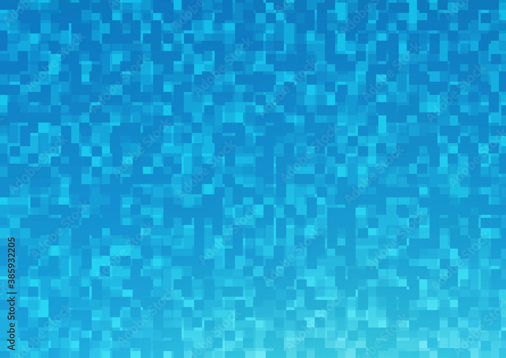 Light BLUE vector backdrop with rectangles, squares.