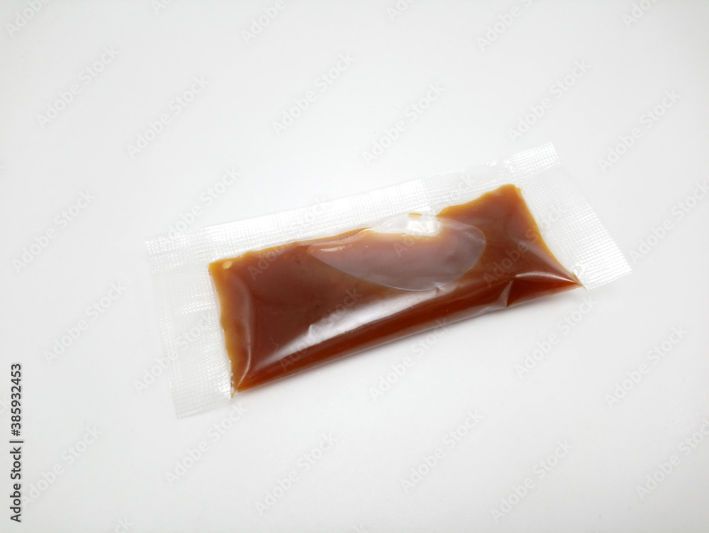 Brown sweet sauce condiments for flavoring