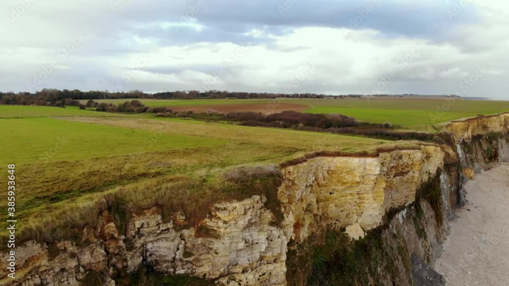 Cap Manvieux, Front de mer et zone de débarquement de la seconde guerre mondiale. Cap Manvieux, Front de mer et zone de débarquement de la seconde guerre mondiale.