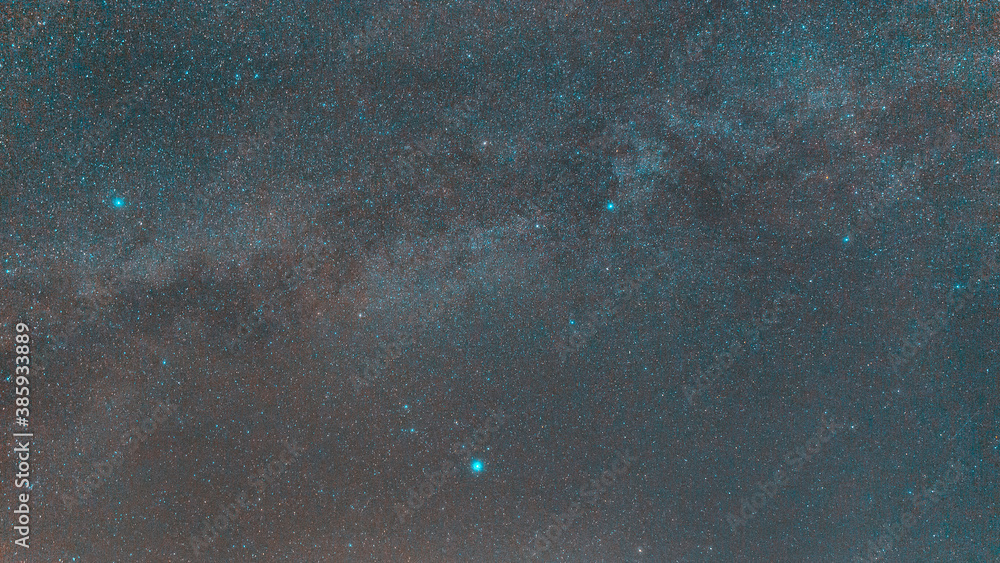 Milky way or milkyway galaxy with stars on the sky and space dust in the universe, Long exposure shot, with grain and noise. Milky way or milkyway galaxy with stars on the sky and space dust in the universe, Long exposure shot, with grain and noise.