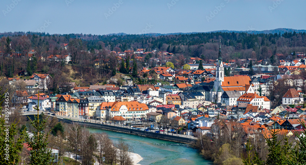 old town of bad toelz - bavaria