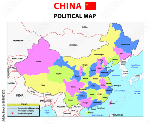 Photography China map