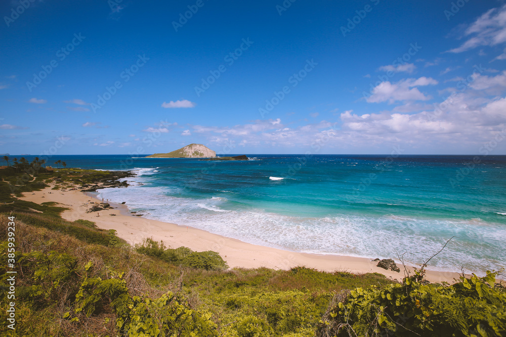 Makapuu beach park, Oahu, Hawaii