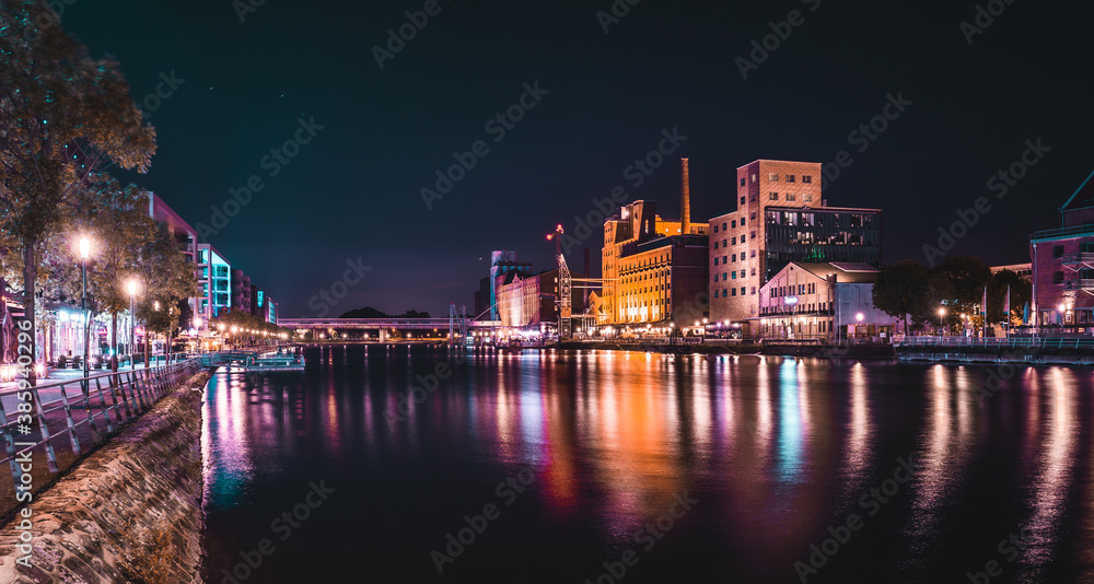 Long exposure of City at Night