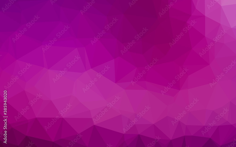 Light Purple vector shining triangular background. Light Purple vector shining triangular background.