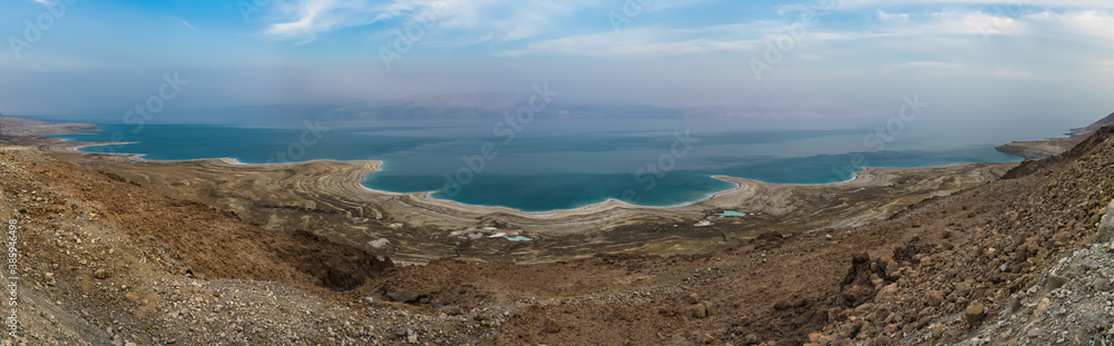 panorama of the dead sea