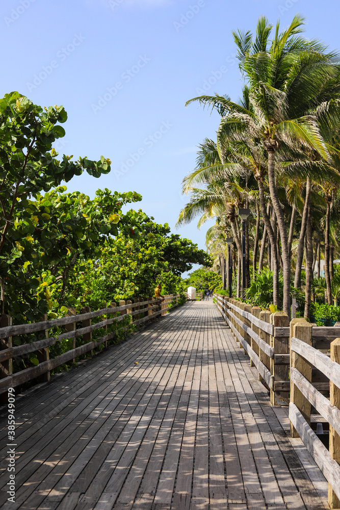 Fototapeta premium Sommer in Miami Beach