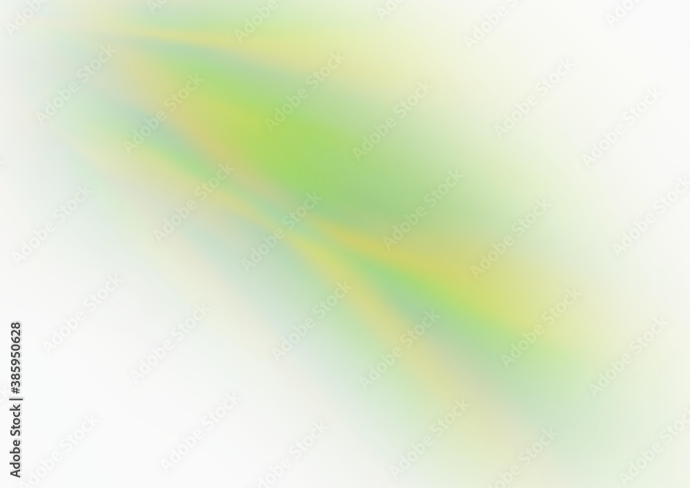 Light Green vector bokeh and colorful pattern.