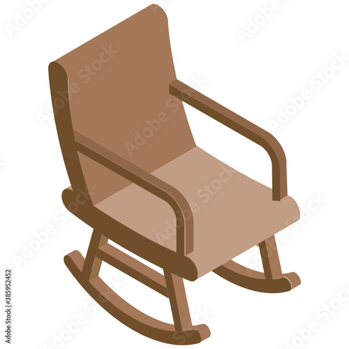 
A wooden armless chair for lawn and garden, outdoor garden patio furniture
