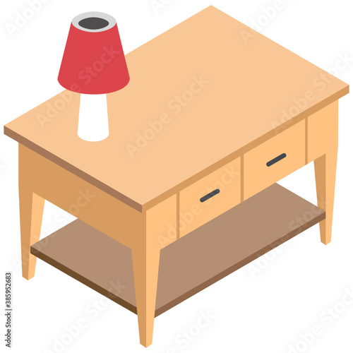 
A wooden chest of drawers to store files and other things
