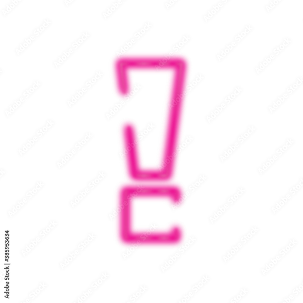 Sign of exclamation is neon exclamation
Sign of exclamation is neon exclamation