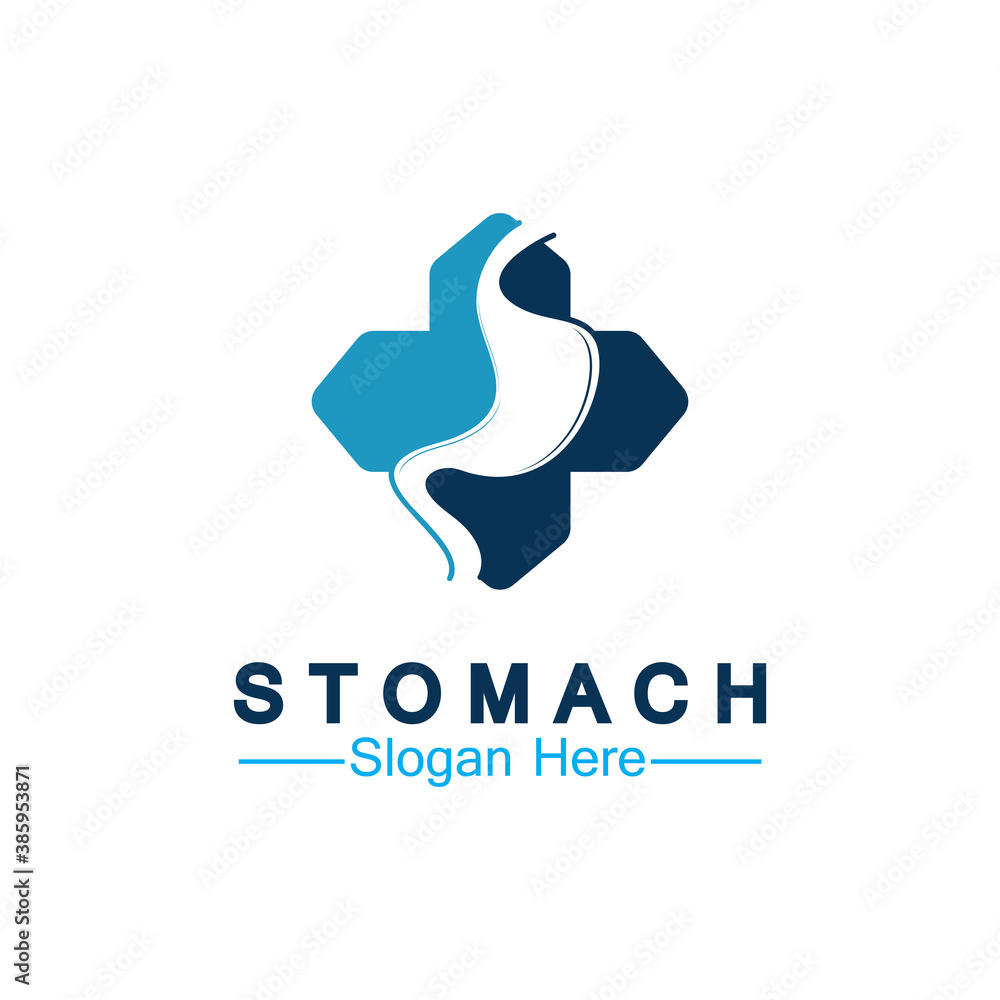 Stomach Health Logo vector illustration design - creative Gastroenterology Healthy Logo element icon, Stomach healthcare icon vector template Stomach Health Logo vector illustration design - creative Gastroenterology Healthy Logo element icon, Stomach healthcare icon vector template