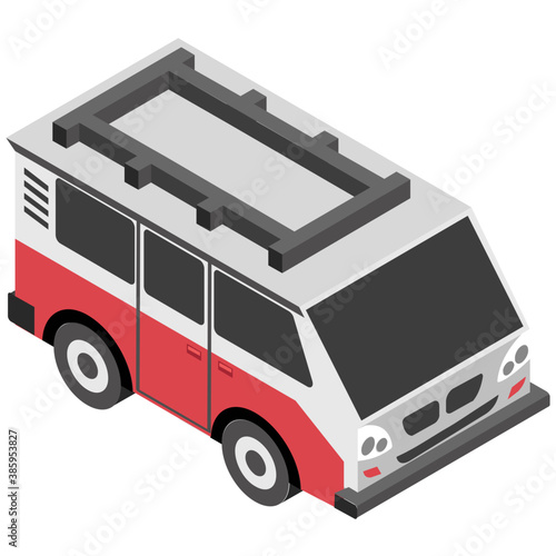 
A road transport bus, school or passenger bus
