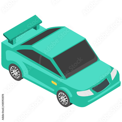 
Vehicle having attractive style, compact car 

