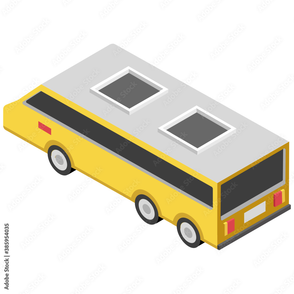 
A people carrier minivan flat icon vector design
