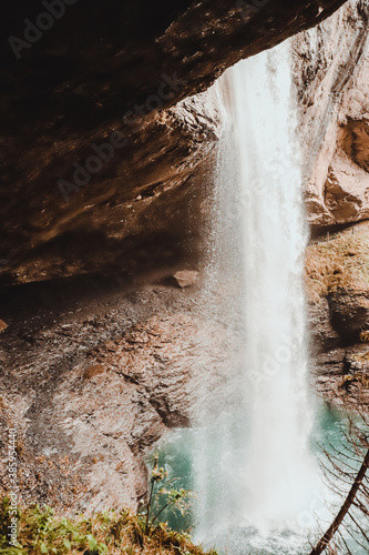 Wasserfall in der Schweiz 