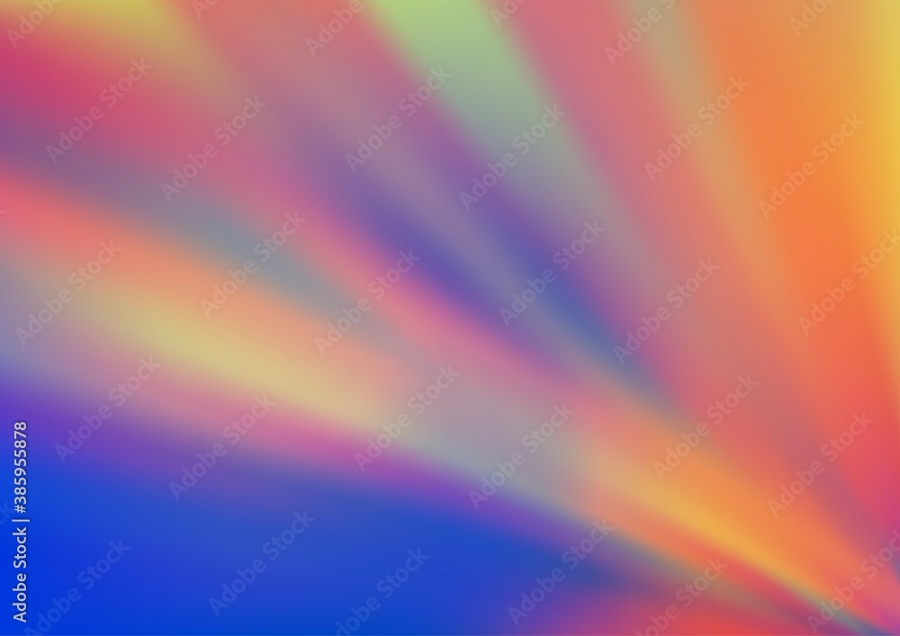 Light Blue, Yellow vector glossy abstract background. Light Blue, Yellow vector glossy abstract background.
