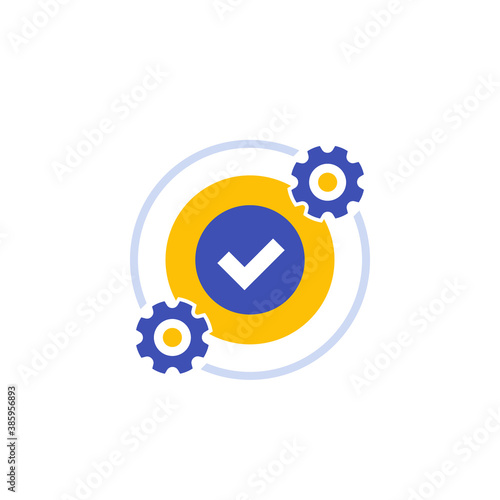 optimization, optimize icon on white
