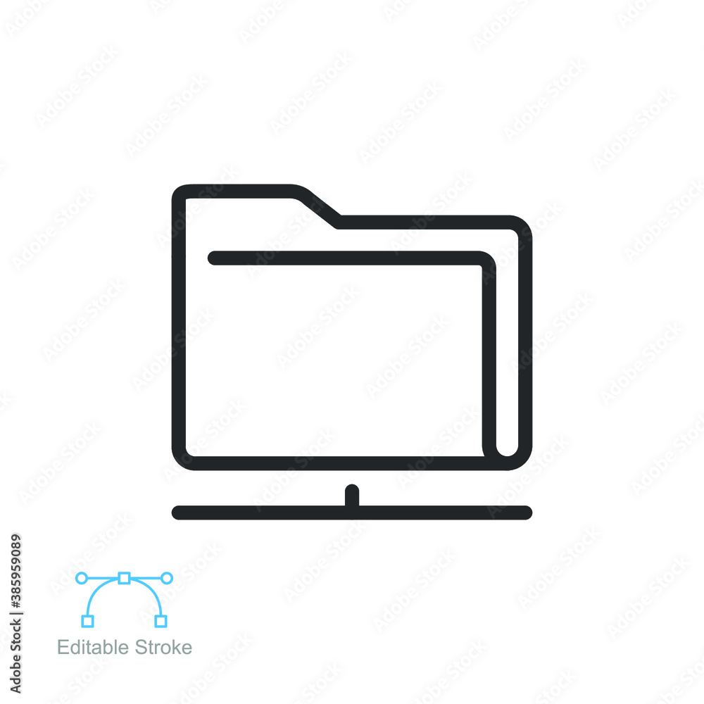 Document access, public shared icon. Internet folder sharing. Creative Cloud from web hosting collection line symbol, logo for app. Editable stroke Vector illustration Design on white background EPS10 Document access, public shared icon. Internet folder sharing. Creative Cloud from web hosting collection line symbol, logo for app. Editable stroke Vector illustration Design on white background EPS10