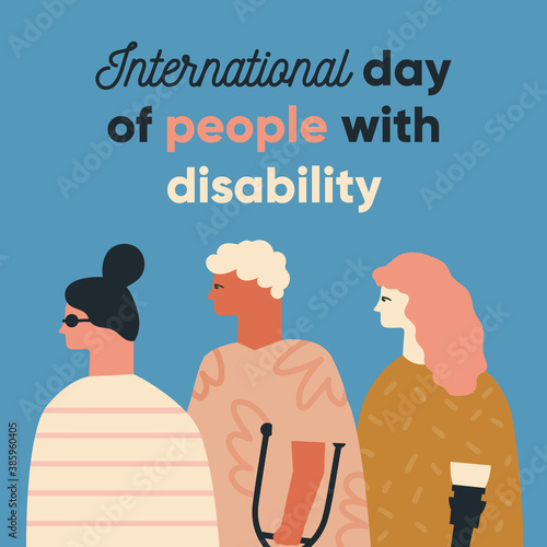 International day of people with disability.