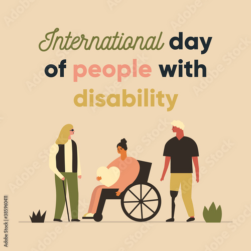 International day of people with disability.