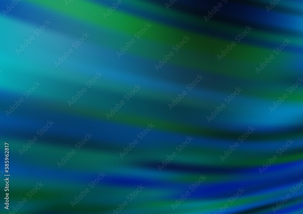 Fototapeta premium Light BLUE vector abstract bokeh pattern.