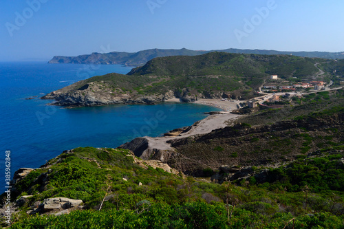 La costa dell'Argentiera