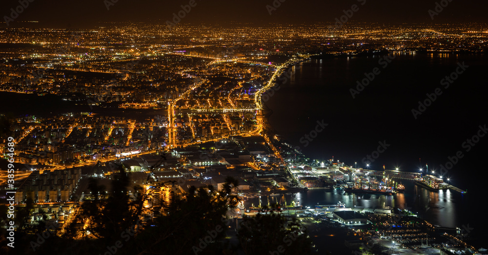 City Night View Konyaalti,Antalya