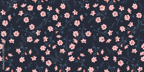 Fotografia Floral seamless pattern