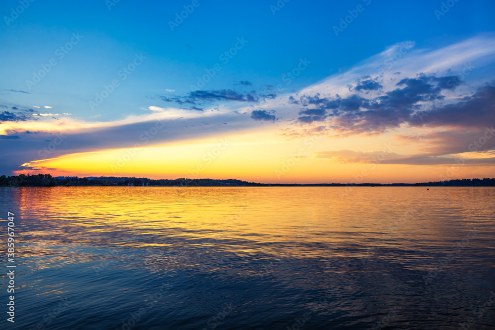 Obraz premium Majestic Lakes - Chiemsee