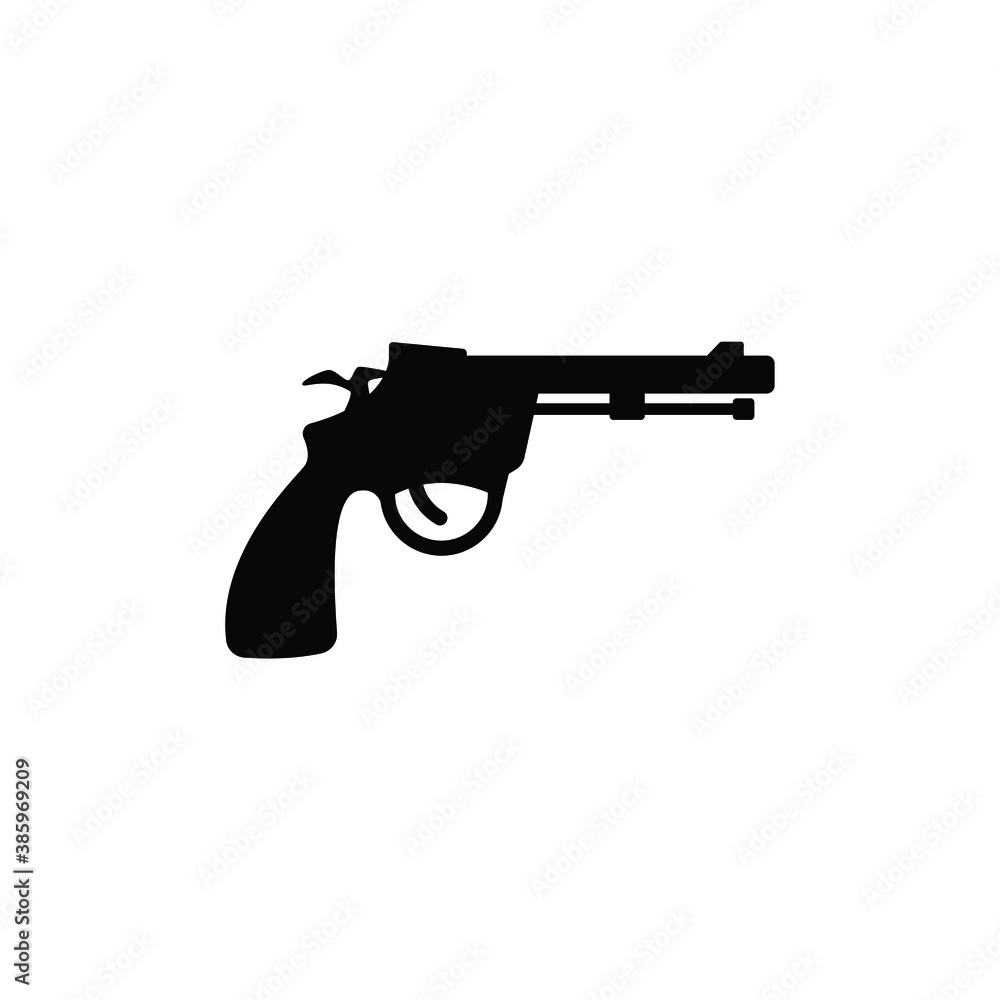Gun icon vector Gun icon vector