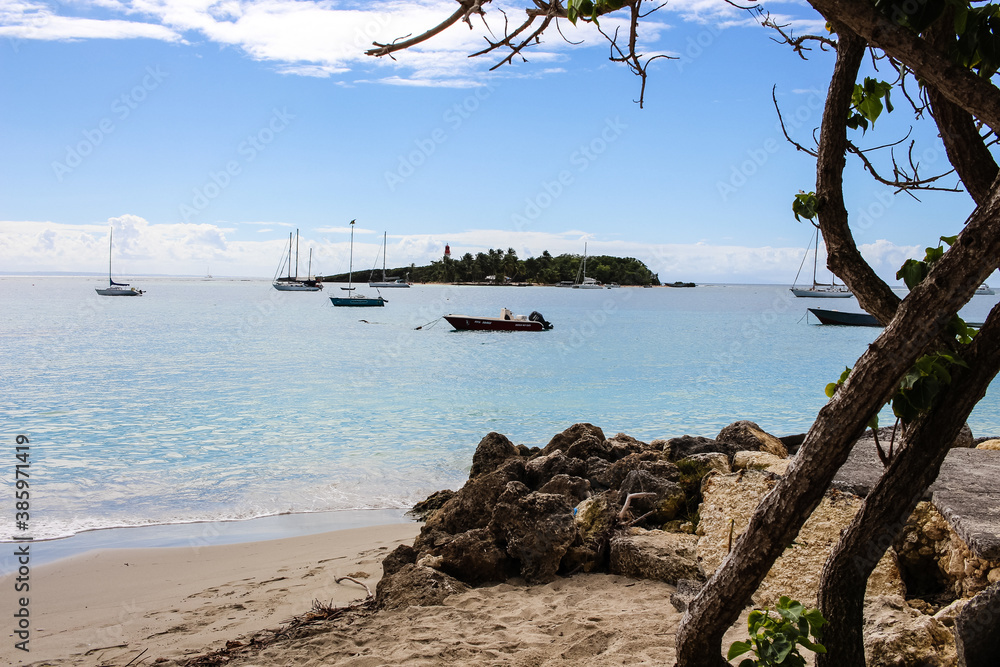 boat on the sea