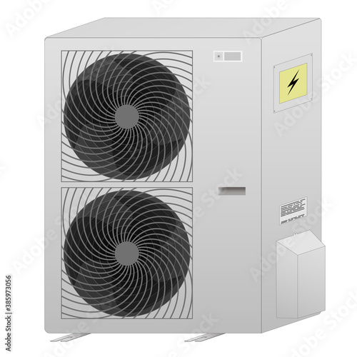 large outdoor air conditioner unit