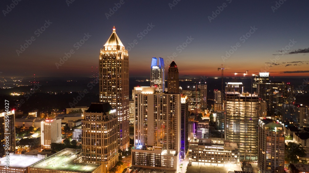 Fototapeta premium Atlanta Skyline