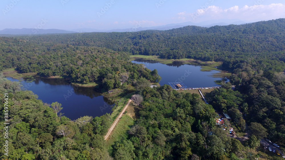 Forest in the northern of Thailand. View from above. Forest in the northern of Thailand. View from above.